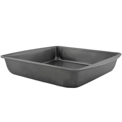 Mainstays 9" x 9" x 2" Nonstick Square Cake Pan, Gray - Image 2