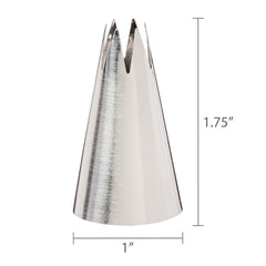 Way To Celebrate Large Decorating Tips, 4 Pieces - Image 6